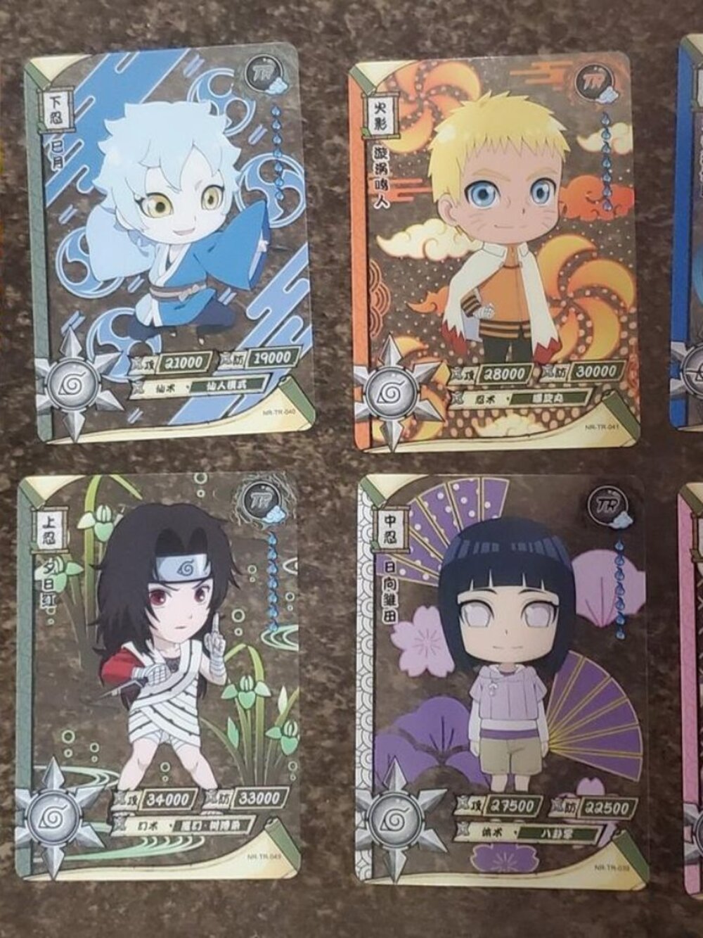 Official Naruto TCG Bundle Lot TR All Mint Pack Fresh